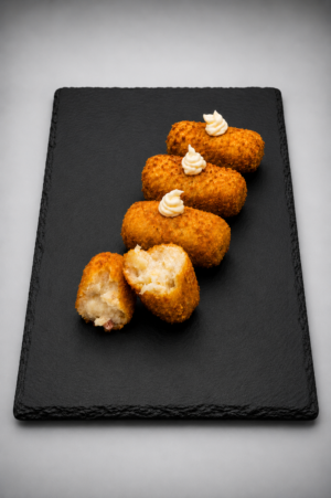 Croquetas de Pollo y Jamón Caseras